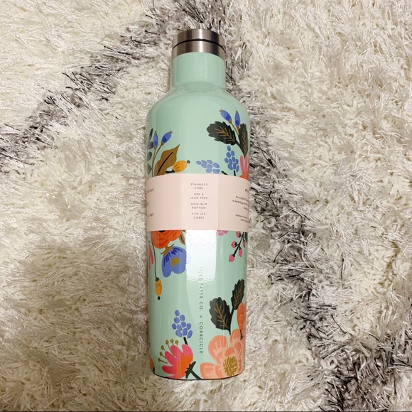 🌀Sold🌀Rifle Paper Co.x Corkcicle Floral Canteen - Picture 3 of 8